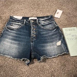 Jean shorts new with tags